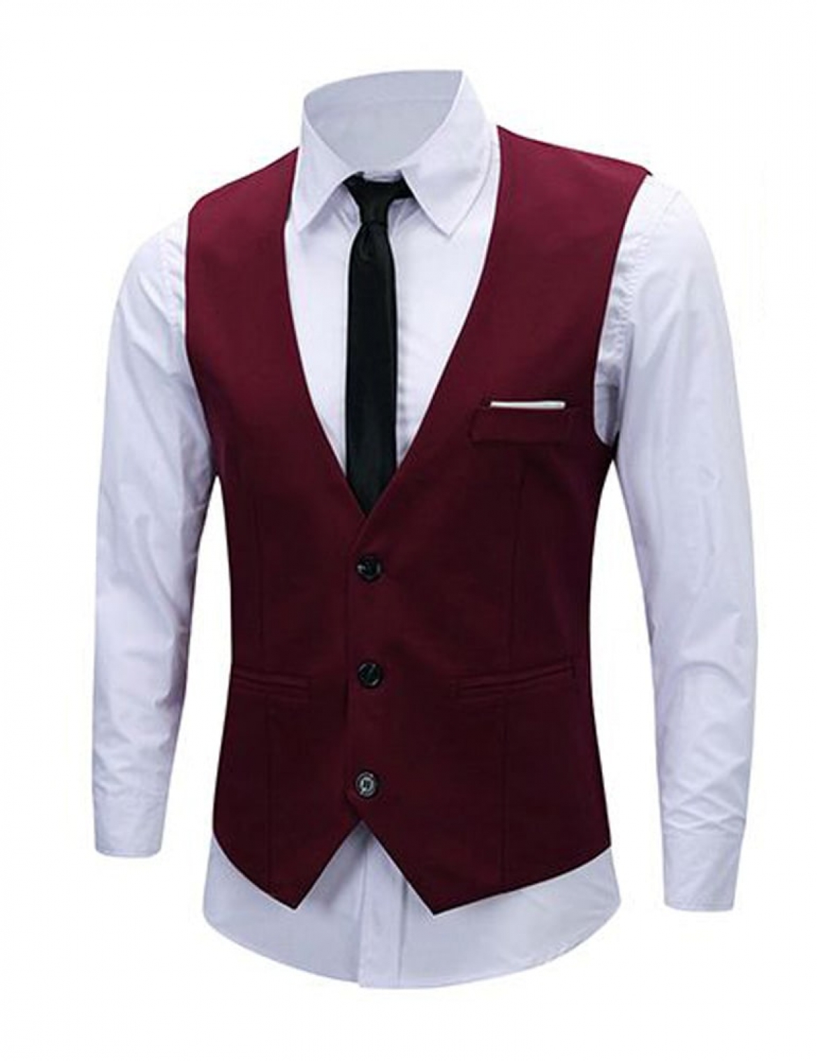 Burgundy Suit Vests & Tuxedo Vests | Gentleman's Guru
