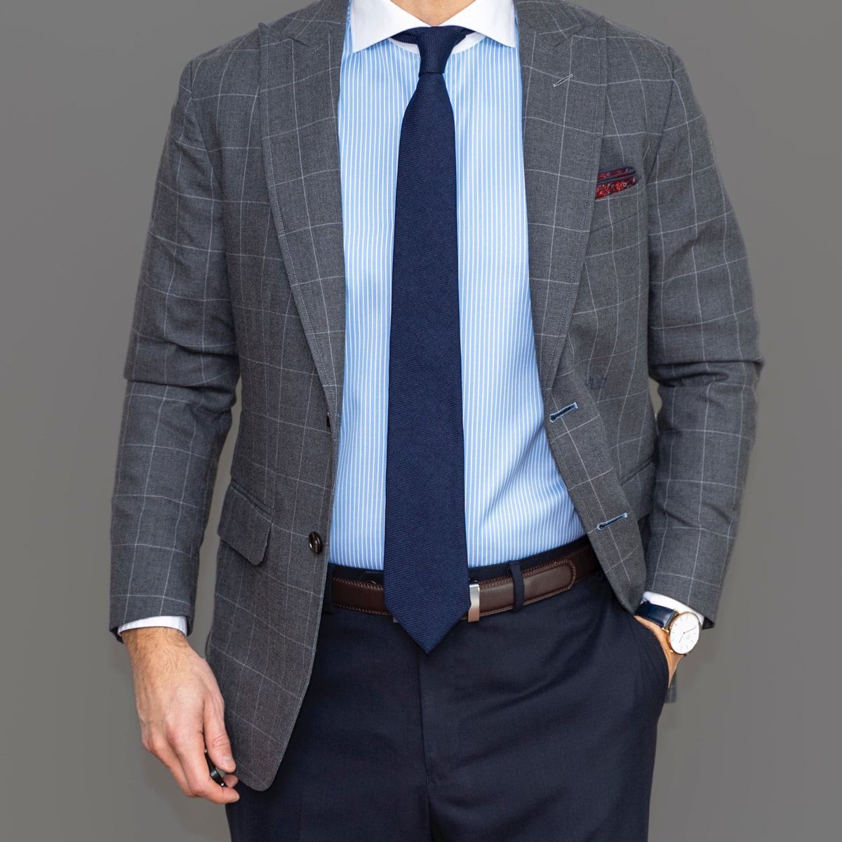 The Young European Style Business Suit 6