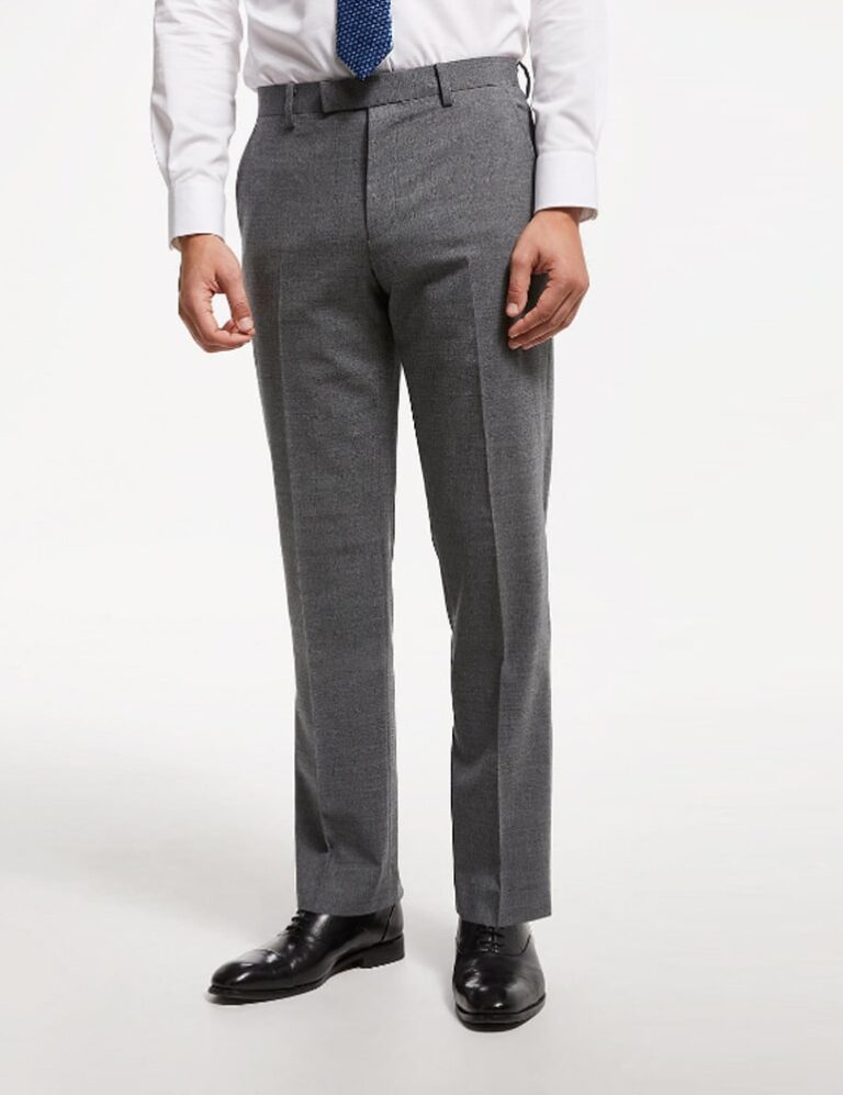 mens pants mid grey