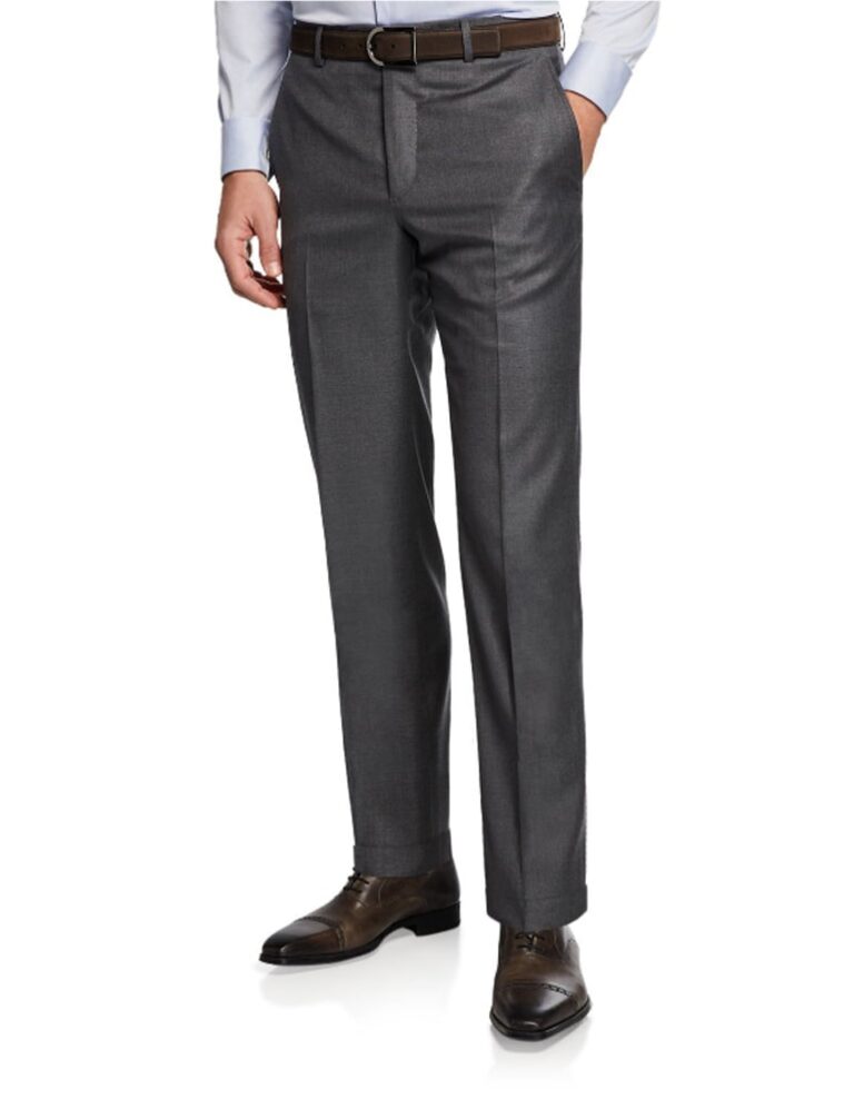 mens wool pants gray average in coal