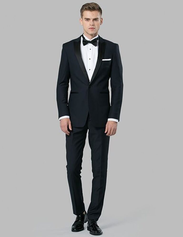 tuxedos suit dark blue