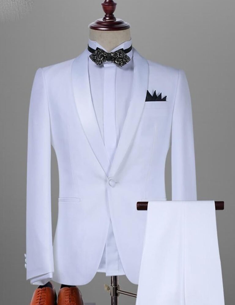 tuxedos wool white